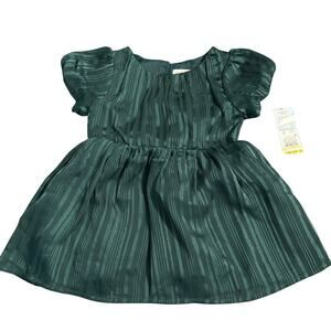 Cat & Jack 2T Green Holiday Dress